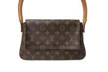 Load image into Gallery viewer, LOUIS VUITTON ルイヴィトン モノグラム ミニルーピング ワンショルダーバッグ ブラウン ロゴ 鞄 肩掛け M51147 美品 中古 64754