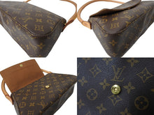 Load image into Gallery viewer, LOUIS VUITTON ルイヴィトン モノグラム ミニルーピング ワンショルダーバッグ ブラウン ロゴ 鞄 肩掛け M51147 美品 中古 64754