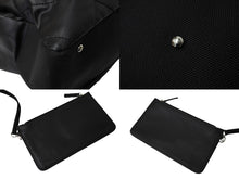 Load image into Gallery viewer, 極美品 CHANEL シャネル トートバッグ バリビアリッツトートTGM 11番台 ブラック コーティングキャンバス レザー シルバー金具 中古 64756