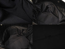 Load image into Gallery viewer, 極美品 CHANEL シャネル トートバッグ バリビアリッツトートTGM 11番台 ブラック コーティングキャンバス レザー シルバー金具 中古 64756