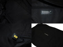 Load image into Gallery viewer, 極美品 CHANEL シャネル トートバッグ バリビアリッツトートTGM 11番台 ブラック コーティングキャンバス レザー シルバー金具 中古 64756