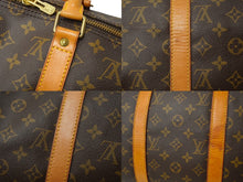 Load image into Gallery viewer, LOUIS VUITTON ルイヴィトン モノグラム キーポル50 ボストンバッグ M41416 ブラウン 旅行バッグ ゴールド金具 良品 中古 64763