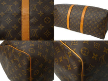 Load image into Gallery viewer, LOUIS VUITTON ルイヴィトン モノグラム キーポル50 ボストンバッグ M41416 ブラウン 旅行バッグ ゴールド金具 良品 中古 64763