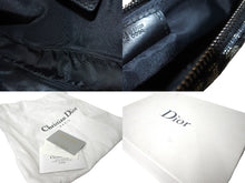 画像をギャラリービューアに読み込む, 新品同様 ChristianDior クリスチャンディオール サドルポーチ ワンショルダーバッグ トロッター MC 1012 ネイビー 中古 64769
