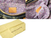 Load image into Gallery viewer, LOUIS VUITTON ルイヴィトン モノグラムデニム パッチワーク スピーディ30 ハンドバッグ ロゴ ブルー 青 鞄 M95380 美品 中古 64777
