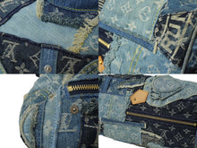 Load image into Gallery viewer, LOUIS VUITTON ルイヴィトン モノグラムデニム パッチワーク スピーディ30 ハンドバッグ ロゴ ブルー 青 鞄 M95380 美品 中古 64777
