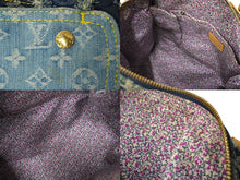 Load image into Gallery viewer, LOUIS VUITTON ルイヴィトン モノグラムデニム パッチワーク スピーディ30 ハンドバッグ ロゴ ブルー 青 鞄 M95380 美品 中古 64777