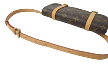 画像をギャラリービューアに読み込む, LOUIS VUITTON ルイヴィトン モノグラム ポシェット マレル ウエストバッグ M51159 ブラウン ロゴ ウエストポーチ 美品 中古 64787