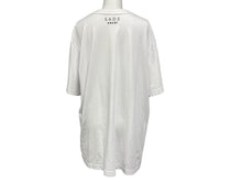 画像をギャラリービューアに読み込む, SACAI サカイ SADE シャーデプリント半袖Ｔシャツ トップス 21-0227S ホワイト コットン サイズ4 良品 中古 64815 