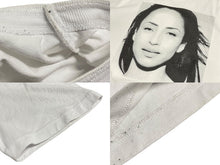 画像をギャラリービューアに読み込む, SACAI サカイ SADE シャーデプリント半袖Ｔシャツ トップス 21-0227S ホワイト コットン サイズ4 良品 中古 64815 