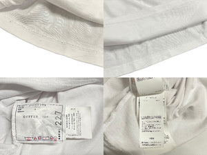 SACAI サカイ SADE シャーデプリント半袖Ｔシャツ トップス 21-0227S ホワイト コットン サイズ4 良品 中古 64815 