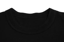 画像をギャラリービューアに読み込む, 極美品 SACAI サカイ SADE シャーデプリント半袖Ｔシャツ トップス 21-0227S ブラック コットン サイズ4 中古 64816 