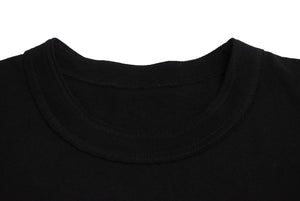 極美品 SACAI サカイ SADE シャーデプリント半袖Ｔシャツ トップス 21-0227S ブラック コットン サイズ4 中古 64816 