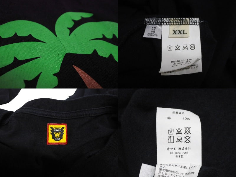HUMANMADE ヒューマンメイド フラミンゴ ロゴ ロングスリーブ T