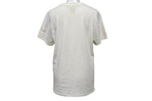 Load image into Gallery viewer, LOEWE ロエベ 半袖Ｔシャツ トップス クールネック ロゴプリント S540Y22X06 ベージュ グリーン ゴールド サイズS 良品 中古 64820