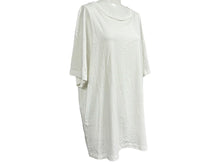 Load image into Gallery viewer, JIL SANDER＋ ジルサンダー トップス プラス ロゴ半袖Ｔシャツ クールネック オーバサイズ ロゴラベル 丸首 ホワイト XL KKPMZB0004中古 64821