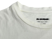 Load image into Gallery viewer, JIL SANDER＋ ジルサンダー トップス プラス ロゴ半袖Ｔシャツ クールネック オーバサイズ ロゴラベル 丸首 ホワイト XL KKPMZB0004中古 64821