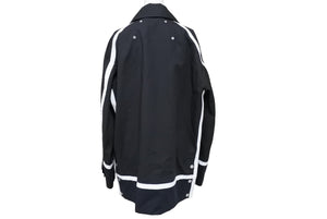 極美品 3.1 Phillip Lim 3.1 フィリップリム ジャケットボタン ブラック ホワイト ナイロン サイズXS 美品 中古 64825