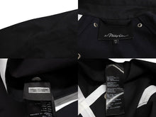 Load image into Gallery viewer, 極美品 3.1 Phillip Lim 3.1 フィリップリム ジャケットボタン ブラック ホワイト ナイロン サイズXS 美品 中古 64825