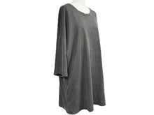 Load image into Gallery viewer, JUUN J ジュンジー トップス 半袖Ｔシャツ クールネック 丸首 カラフルバックプリント グレー ブラック JC3442P823 M 中古 64842