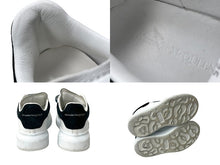 Load image into Gallery viewer, Alexander McQueen アレキサンダーマックイーン スニーカー マジックテープ キッズスニーカー サイズL ホワイト ブラック 良品 中古 64847