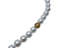 画像をギャラリービューアに読み込む, 新品同様 LouisVuitton ルイヴィトン ウォレットチェーン チェインベルトパールバッグチャーム M01689 グラスパール GP 中古 64860