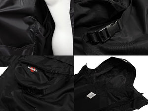 VETEMENTS ヴェトモン ナイロンジャケット マウンテンジャケット アウター ウエストバック UAH20JA823 ブラック サイズS 良品 中古 64862 