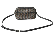 Load image into Gallery viewer, GOYARD ゴヤール カップヴェールPMバッグ ショルダーバッグ CAPVE2PMLTY01CL01P ブラック PVC レザー シルバー金具 美品 中古 64865
