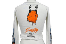 Load image into Gallery viewer, CHROME HEARTS Matty Boy クロムハーツ マティボーイ 長袖Tシャツ サイズXS サーマル プリント ホワイト コットン 良品 中古 64868