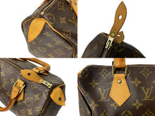 Load image into Gallery viewer, LOUIS VUITTON ルイヴィトン スピーディ25 ハンドバッグ M41528 モノグラムキャンバス ヌメ革 美品 中古 64873