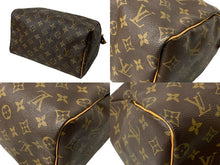 Load image into Gallery viewer, LOUIS VUITTON ルイヴィトン スピーディ25 ハンドバッグ M41528 モノグラムキャンバス ヌメ革 美品 中古 64873