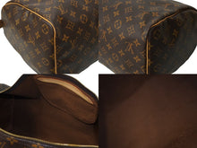 画像をギャラリービューアに読み込む, 極美品 LOUIS VUITTON ルイ ヴィトン ハンドバッグ スピーディー40 PVCコーティング モノグラム ブラウン ゴールド金具 M41522 中古 64885