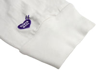 画像をギャラリービューアに読み込む, HUMAN MADE ヒューマンメイド 長袖Ｔシャツ トップス ロンT ロングスリーブ フラミンゴ ロゴ ホワイト パープル グリーン XXL 中古 64819