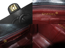 Load image into Gallery viewer, CHANEL シャネル ミニマトラッセ20 チェーンショルダーバッグ 1番台 ラムスキン ブラック ゴールド金具 美品 中古 64891