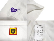 画像をギャラリービューアに読み込む, HUMAN MADE ヒューマンメイド 長袖Ｔシャツ トップス ロンT ロングスリーブ フラミンゴ ロゴ ホワイト パープル グリーン XXL 中古 64819