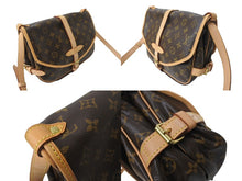 Load image into Gallery viewer, 極美品 LOUIS VUITTON ルイヴィトン ソミュール30 ショルダーバッグ ブラウン モノグラム ロゴ 斜めがけ M42256 中古 64895