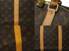Load image into Gallery viewer, LOUISVUITTON ルイヴィトン キーポル50 ボストンバッグ M41426 PVCコーティングキャンバス ブラウン 美品 中古 64897