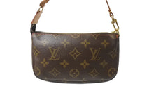 Load image into Gallery viewer, LOUIS VUITTON ルイヴィトン ポシェット アクセソワール アクセサリーポーチ 村上隆 M95008 モノグラム チェリー ブラウン 美品 中古 64910