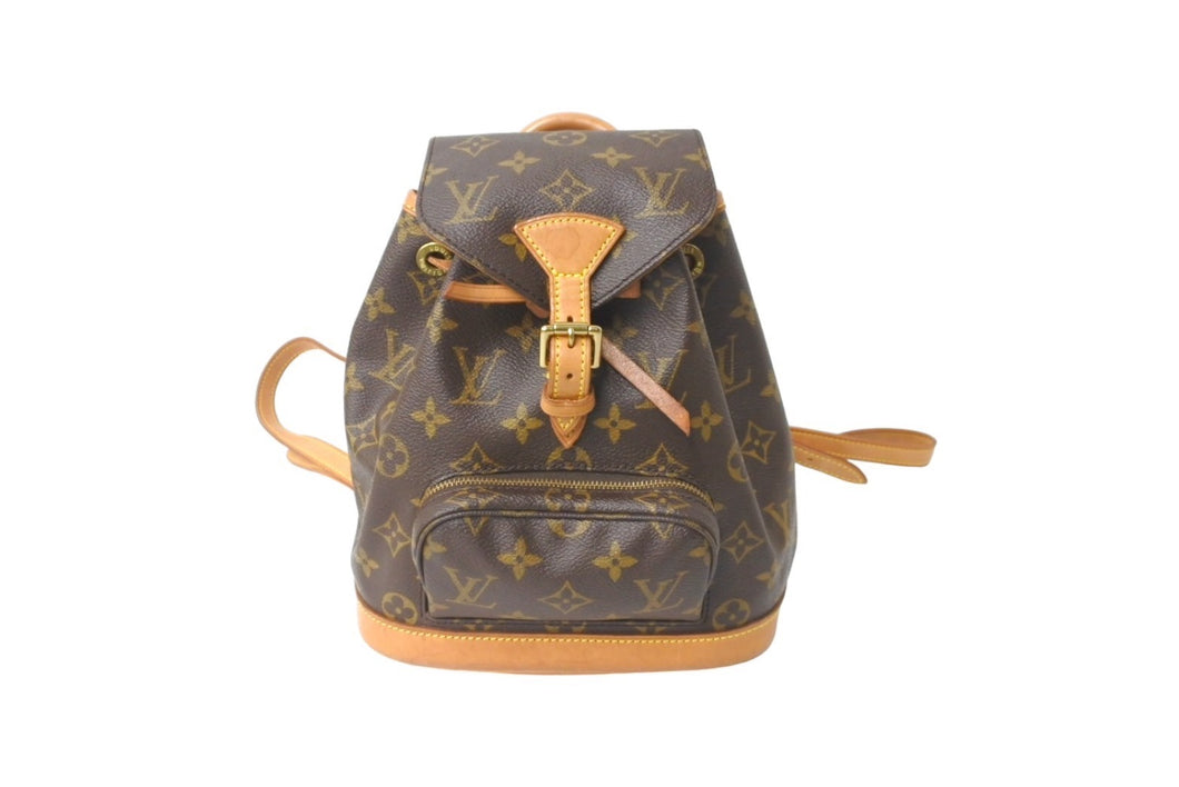 LOUIS VUITTON ルイヴィトン ミニモンスリ リュック M51137 モノグラム 美品 中古 64914