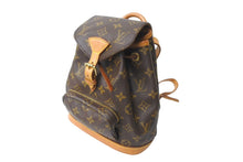 画像をギャラリービューアに読み込む, LOUIS VUITTON ルイヴィトン ミニモンスリ リュック M51137 モノグラム 美品 中古 64914