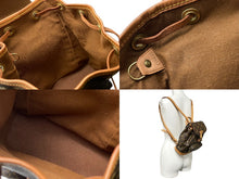 画像をギャラリービューアに読み込む, LOUIS VUITTON ルイヴィトン ミニモンスリ リュック M51137 モノグラム 美品 中古 64914