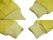 画像をギャラリービューアに読み込む, 極美品 Sp5der スパイダー デボスウェブ レザージャケット 24SS サイズ3 イエロー Young Thug 革 エンボス加工 中古 64933