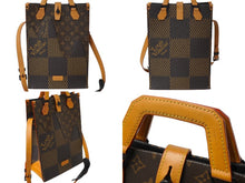 Load image into Gallery viewer, LOUIS VUITTON ルイヴィトン トートバッグ ジャイアント NIGO ダミエ モノグラムキャンバス ブラウン N40355 美品 中古 64937