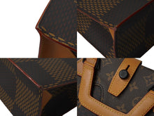 Load image into Gallery viewer, LOUIS VUITTON ルイヴィトン トートバッグ ジャイアント NIGO ダミエ モノグラムキャンバス ブラウン N40355 美品 中古 64937