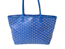 画像をギャラリービューアに読み込む, 極美品 GOYARD ゴヤール アルトワ トートバッグ ハンドバッグ ゴヤールディンキャンバス ブルー 中古 64940
