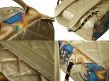 Load image into Gallery viewer, 極美品 CHANEL シャネル グラフィティ リュック バックパック 28番台 ココマーク メディエダールコレクション AS0867 ゴールド 中古 64941