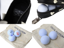 画像をギャラリービューアに読み込む, 新品同様 LouisVuitton ルイヴィトン ゴルフセット アンドリュース モノグラム エクリプス GI0344 ICタグ ブラック 中古 64963