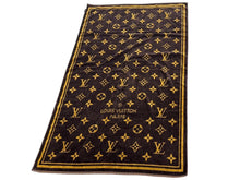 画像をギャラリービューアに読み込む, 極美品 LOUIS VUITTON ルイヴィトン ドラ ドゥ バン ビーチタオル M72364 モノグラム クラシック コットン ブラウン 中古 64966