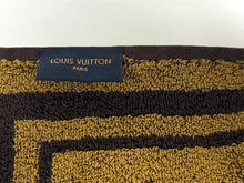 画像をギャラリービューアに読み込む, 極美品 LOUIS VUITTON ルイヴィトン ドラ ドゥ バン ビーチタオル M72364 モノグラム クラシック コットン ブラウン 中古 64966