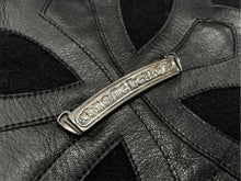 Load image into Gallery viewer, 新品未使用 ChromeHearts クロムハーツ チェッカードカシミアブランケット 2812-304-0011 カシミヤ ウール ブラック ブラック 64968